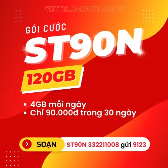 Gói cước ST90N của Viettel