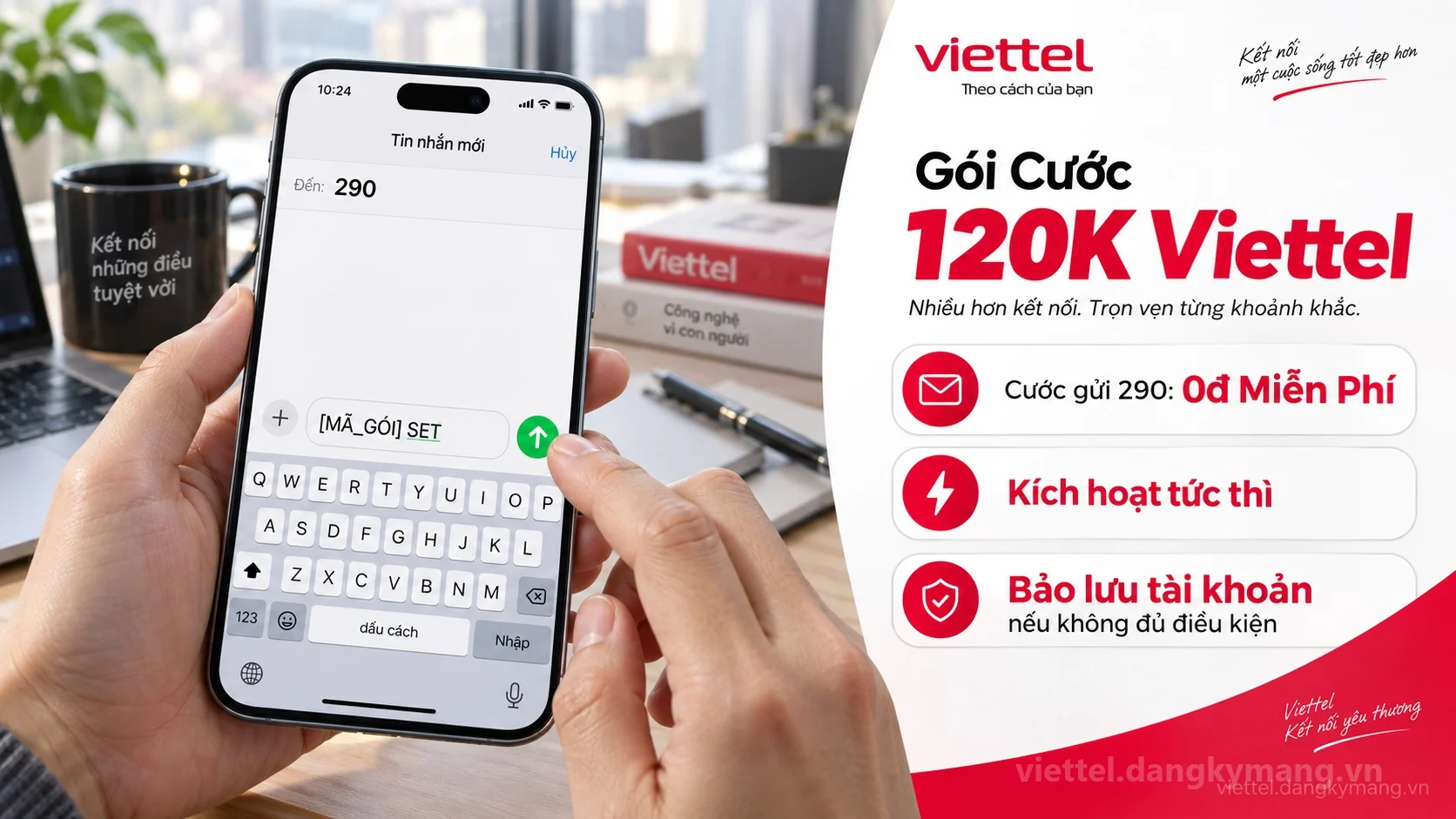 Cú pháp đăng ký Gói Cước 120K Viettel