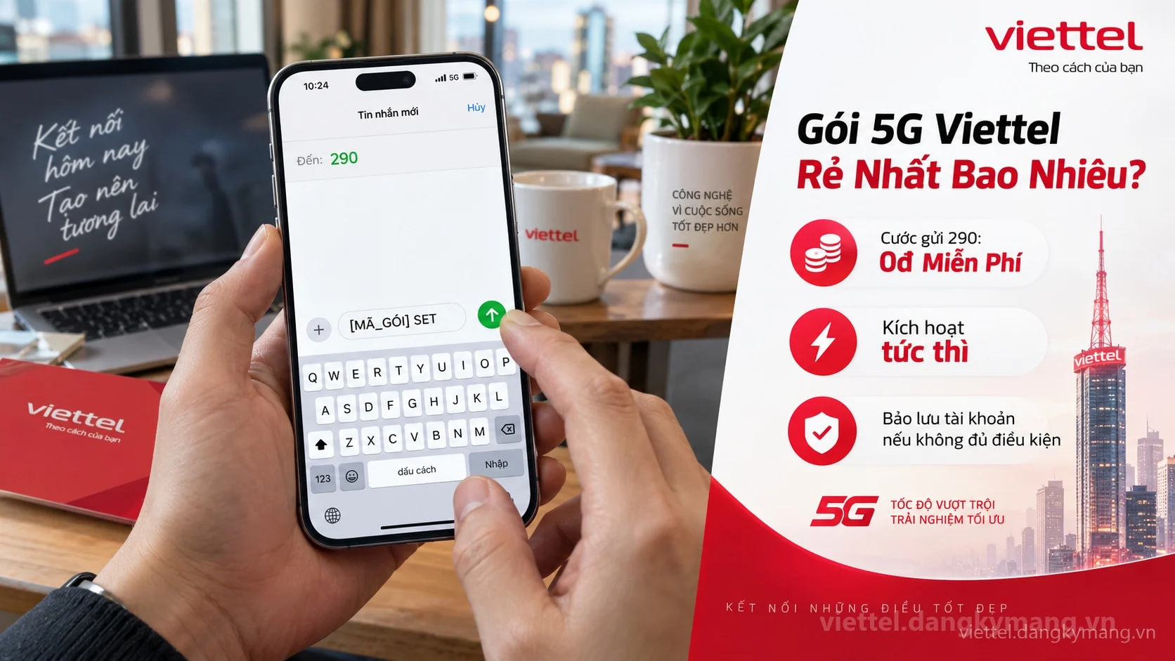 Cú pháp đăng ký Gói 5G Viettel Rẻ Nhất Bao Nhiêu