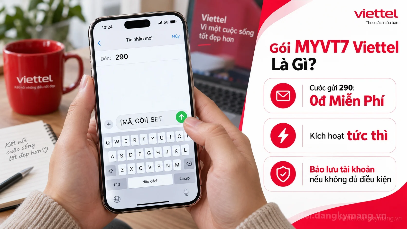 Cú pháp đăng ký Gói MYVT7 Viettel Là Gì?