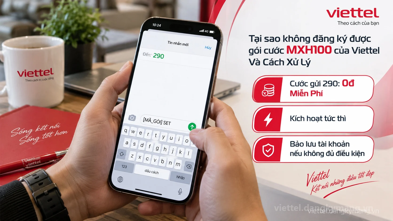 Cú pháp đăng ký Tại sao không đăng ký được gói cước MXH100 của Viettel Và Cách Xử Lý