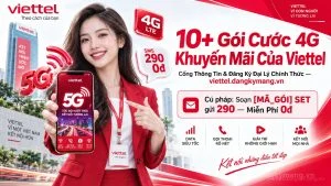 10+ Gói Cước 4G Khuyến Mãi Của Viettel [Nhiều Data Nhất]