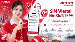 SIM Viettel Hiện Chữ E Là Gì? [Mẹo Khắc Phục Mạng EDGE Nhanh]