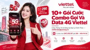 10+ Gói Cước Combo Gọi Và Data 4G Viettel [Nhiều Ưu Đãi]