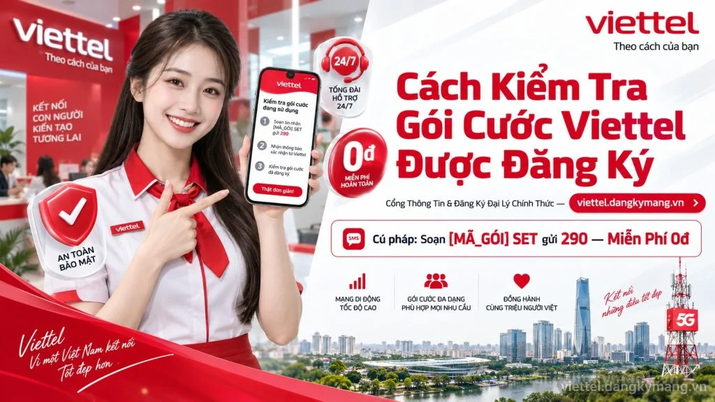 Ảnh đại diện gói cước Cách Kiểm Tra Gói Cước Viettel Được Đăng Ký [Nhanh Nhất]