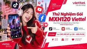Thử Nghiệm Gói MXH120 Viettel [Sự Thật Free YouTube TikTok]